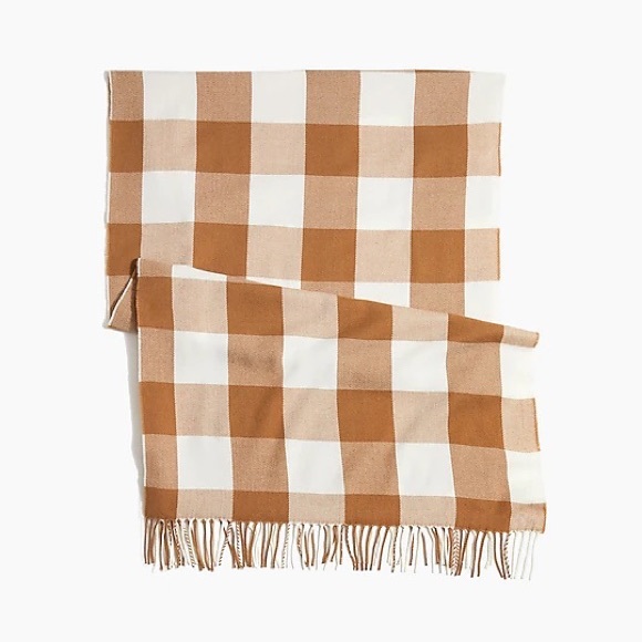 NWT J.Crew Plaid Scarf - Picture 2 of 3